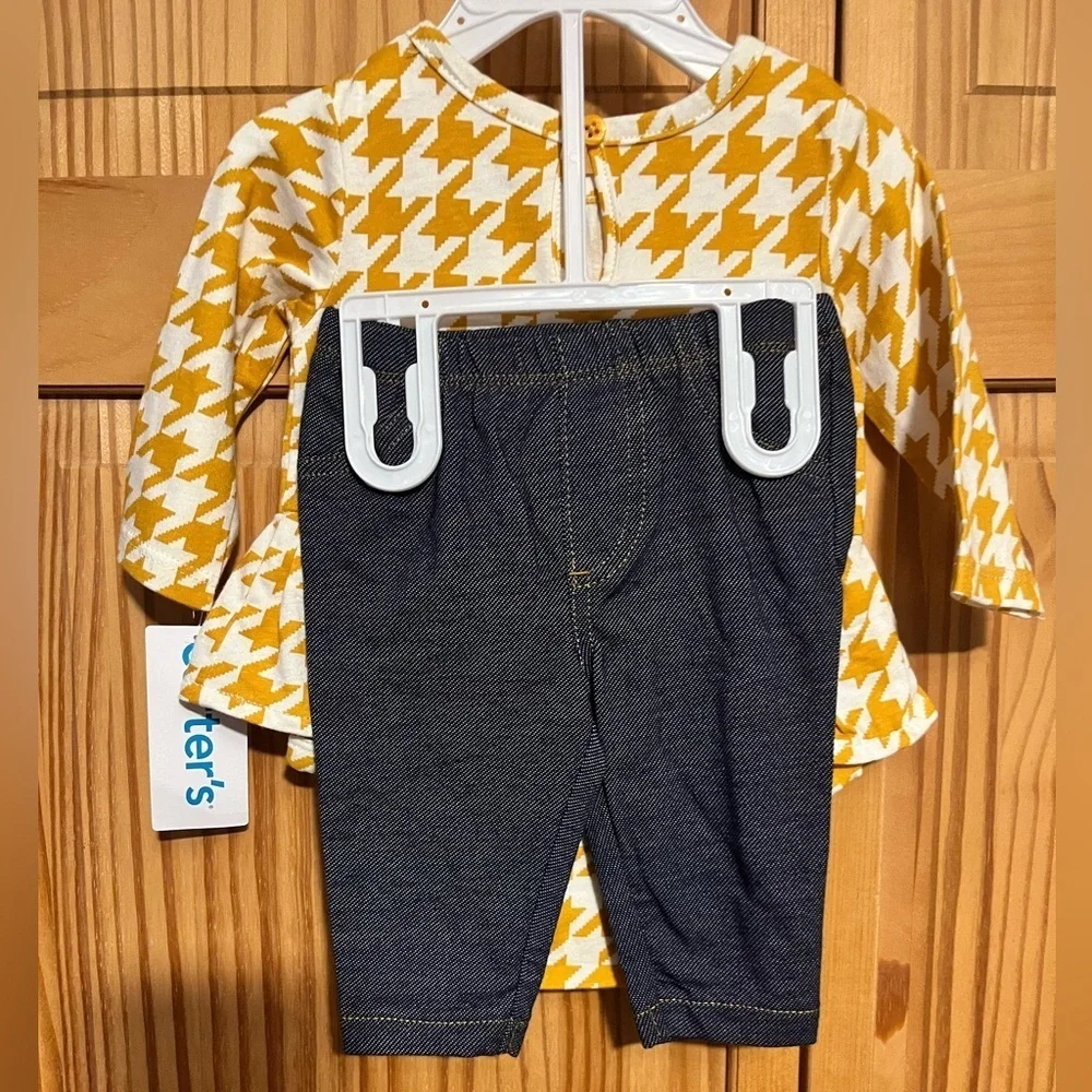 Carter's 2-Piece Houndstooth Bodysuit